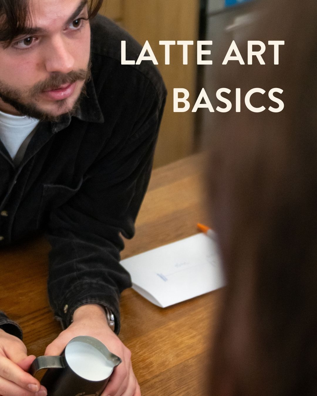 LATTE ART WORKSHOP - BASICS (ENGLISCH ONLY) - 150 minutes - kaffemikkaffemikTicket