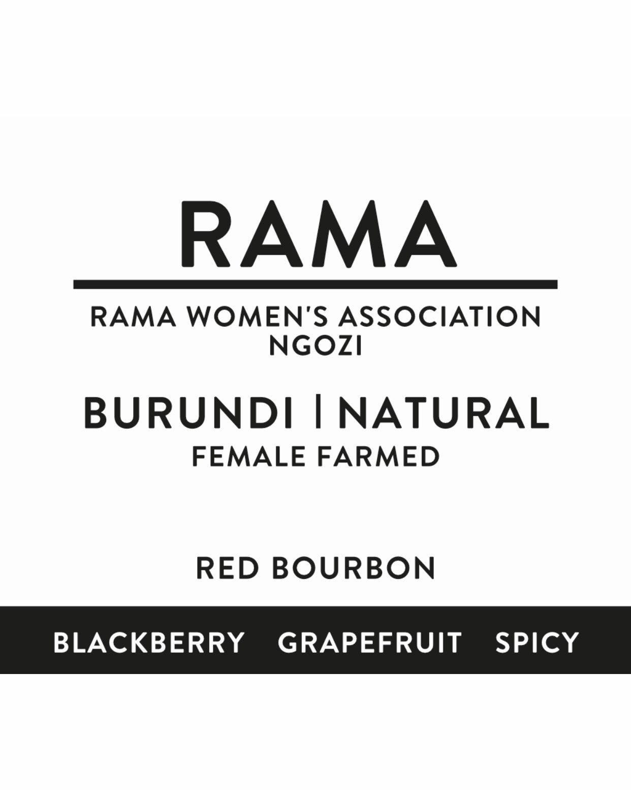 RAMA | Burundi | natural [von Frauen produziert] - kaffemikKAFFEMIK COFFEE ROASTERS (AT)Kaffeebohnen